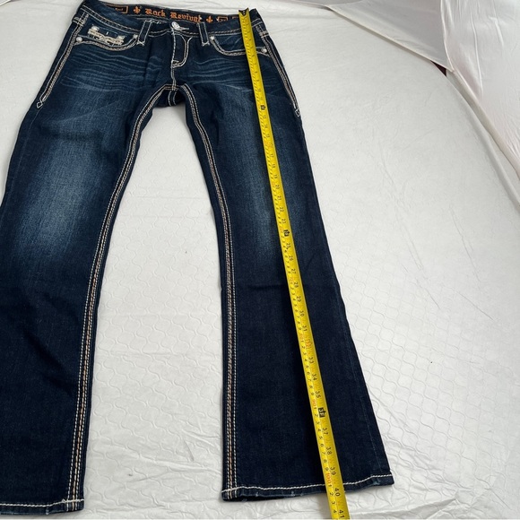 Rock Revival Sherry Easy Bootcut dark denim stretch jeans - Picture 16 of 16